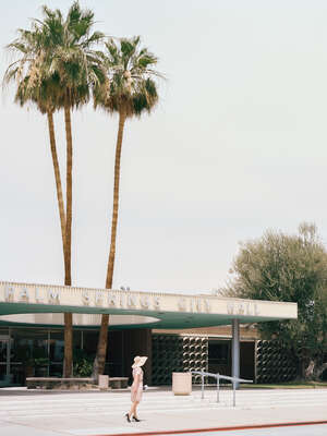  Curated Lumas Architecture Prints: PALM SPRINGS CITY HALL (Albert Frey) by Stephanie Kloss