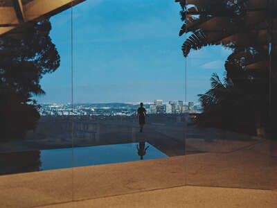  curated Los Angeles city artwork: GOLDSTEIN RESIDENCE (John Lautner) 1 by Stephanie Kloss