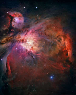   Orion nebula (NASA/JPL - Caltech) von Hubble Telescope