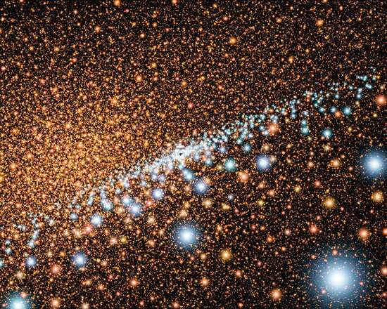 Andromeda galaxy (Artist's Impression, NASA/JPL - Caltech)