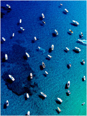   Saint Tropez Boats by Tommy Clarke