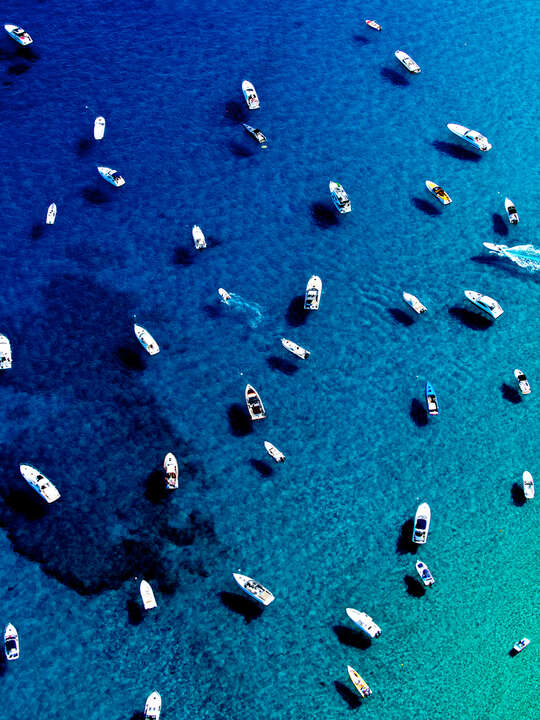   Saint Tropez Boats by Tommy Clarke