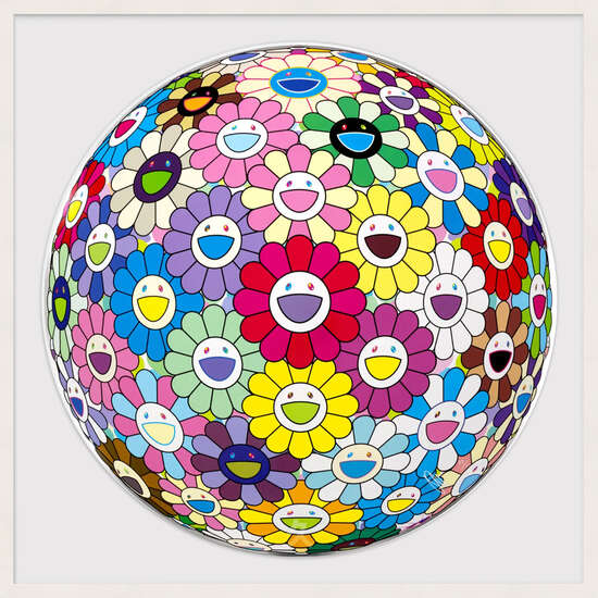 Flowerball: Colorful, Miracle, Sparkle by Takashi Murakami - Limited  Edition. Edition of: 300. Signed.