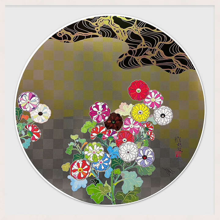   Kōrin Flowers and Water von Takashi Murakami