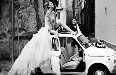  Autos Bilder: Italian Wedding II von David Burton | Trunk Archive