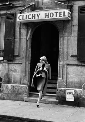  Black and white Paris artworks: Clichy Hotel by Pamela Hanson | Trunk Archive
