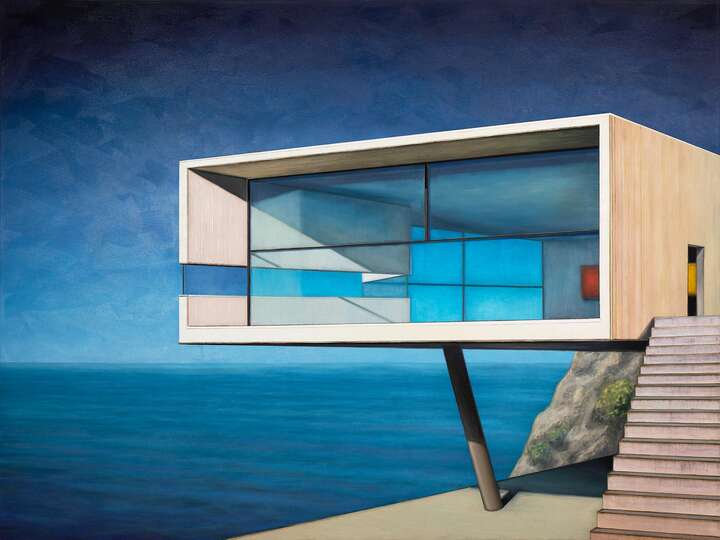   Mondrian‘s Seahouse I by Tobias Stutz