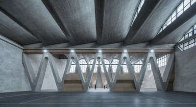  Curated industrial artworks: Gymnasium of Tianjin University by Terrence Zhang