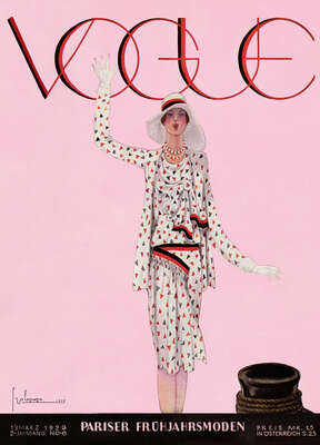  Bilder fürs Gästezimmer: Cover, Georges Lepape IV von German Vogue Collection