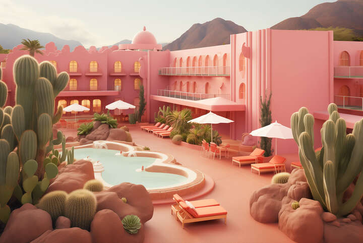  Violeta Verve: Hotel  Succulent von Violeta Verve