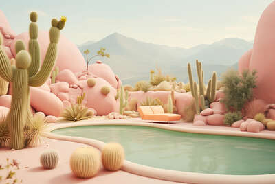   The High  Desert by Violeta Verve