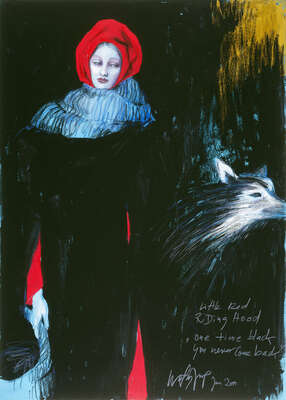   Little Red Riding Hood - one time black by Wolfgang Joop