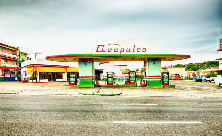   Acapulco Gas Station by Werner Pawlok